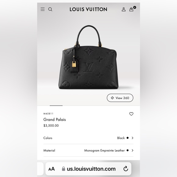 Louis Vuitton Artsy MM Monogram Empreinte Shoulder Bag - Picture 14 of 14